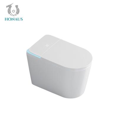 China Siphon Flush Smart Intelligent Toilet Auto Flip Cover Sensor AC220v/50HZ for sale