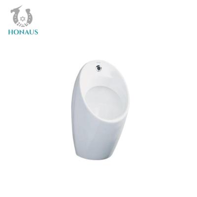 China Water Saving Single Wall Mounted Urinal Ceramic Water Closet Splashing Proof for sale