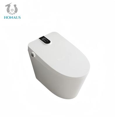 China Small Size Smart Intelligent Toilet Ceramic Multi Functions Modern Design Siphonic for sale