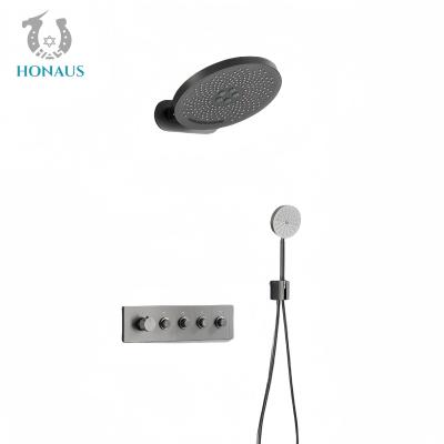 China Modern Concealed Valve Showers Four Outlets Thermostatic Easy Maintenance for sale