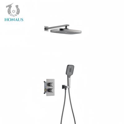 China Elegant Design Concealed Valve Showers Multi Outlets Easy Installation Enlarged Overhead for sale