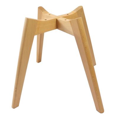 China Wholesale Modern Hand Turned New Design Unfinished Tapered Plastic Dining Chair Legs Wood Table Leg Roll Wood Feet For Chairs for sale