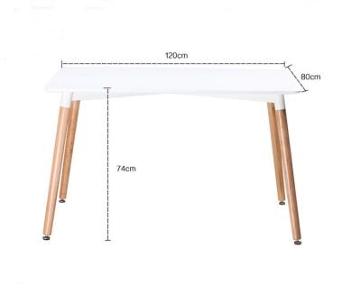 China Modern Convertible Dining Table Coffee Table Leisure MDF Table for sale