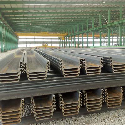 China Good cost performance supplier mhz13-1 z type hot rolled type 3 - 2 type sheet pile for sale