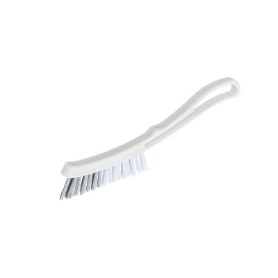 China Sustainable Bathroom Wall Tile Brush Bathroom Corner Floor Space Bathroom Cleaning Brush for sale