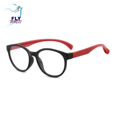 China DOISYER 2020 blue light fashionable cute frame tr90 flexible radiation anti blocking computer glasses for kids for sale