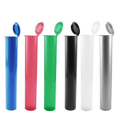 China Pre-Roll Resistant Plastic Blunt Joint Pop Bottle Doob Child Cigar Child Medicine Vials Top Tube PP For Medical 98mm 110mm 120mm for sale