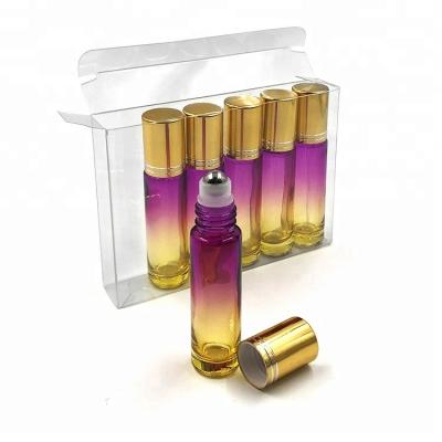 China New Design Personal Care Essential Oil Roller Bottles 10ml, 10ml Bottle, Glass Pack of 6 for sale