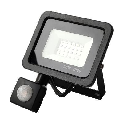 China Garden IP66 PIR Sensor LED Flood Light DOB High Lumen For Outdoor Garden Light Corridor Lighting 10W 20W 30W 50W for sale