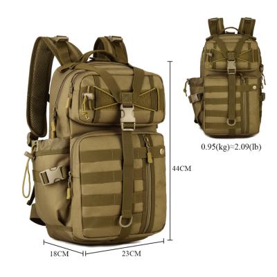 China Comfortable Outdoor Tactical Waterproof Backpack 900D Army Shoulder Hunting Camping Military Molle Multifunctional Sports Bag for sale