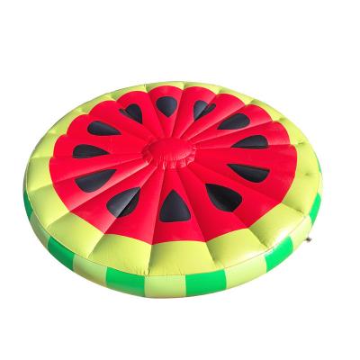 China Island Portable Hot Adult Water-Air Mattress Pool Float Summer Sale Amazon Watermelon Inflatable Lounge Raft for sale