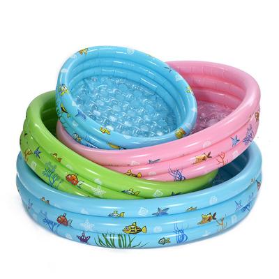 China Easy install Amazon hot sale summer outdoor swim wate play 3 layer portable inflatable inflatable pool for kids baby for sale