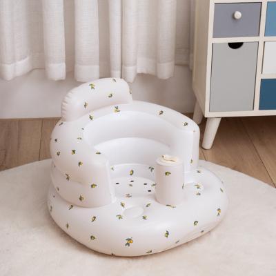 China Safety Comfortable Baby Dining Chair New Design PVC Kids Air Chair Wholesale Inflatable Baby Dining Chair Bathing Sofa Seat Safe Children Launched Feeding Furniture for sale