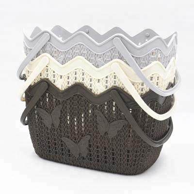 China QIYUE Viable Wholesale Special Design Plastic Basket for sale