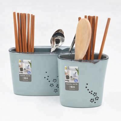 China QIYUE Plastic Chopsticks Box Household Kitchen Sustainable Environmental Storage Storage Basket for sale