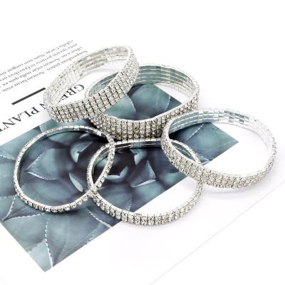 China CLASSIC Diamond Anklet Elastic Crystal Chains G0025 for sale