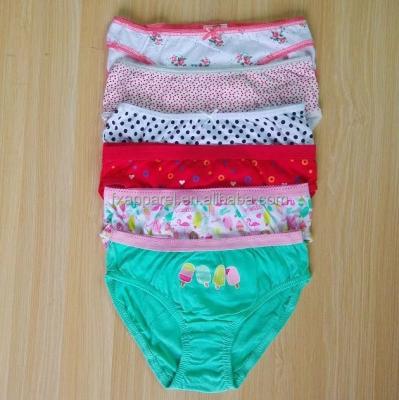 China Antibacterial Baby Girl Panties Brief Panties Little Girls Underwear Multi Stocks for sale