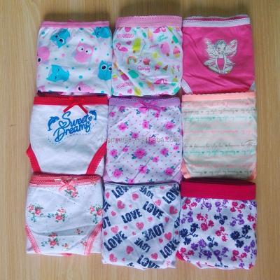 China Antibacterial Boy Girls Underwear Cotton Briefs Kids Short Panties for sale