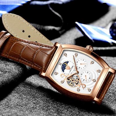 China High End Automatic Tourbillon Movement Date Wrist Watch Mechanical Custom Watch Automatic for sale