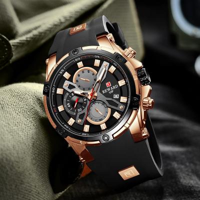 China Automatic Sports Luxury Casual Design Quartz Watch Drop Shipping Men's Wristwatch Waterproof for sale