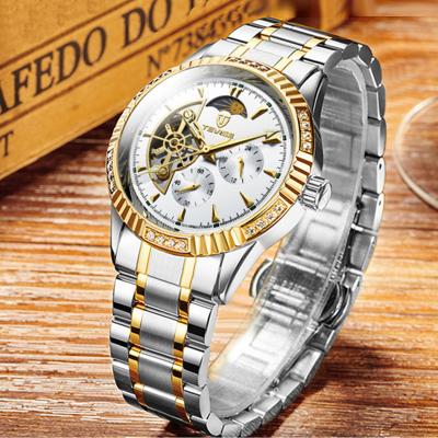 China Drop-shipping Automatic Mens Fashion Watch OEM Water Resistant Stainless Steel Mens Watch for sale