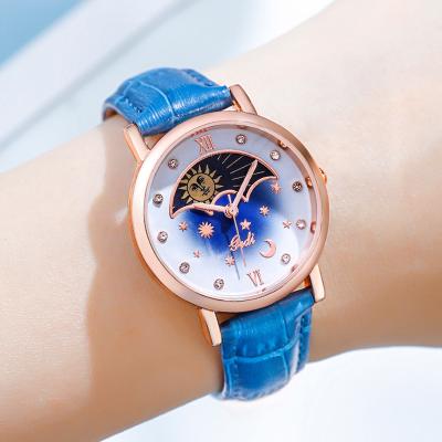 China Water Resistant Moon Phase Lady Wrist Watch Fashion Bracelet and Watch Set for Women Watch Automatic Women for sale