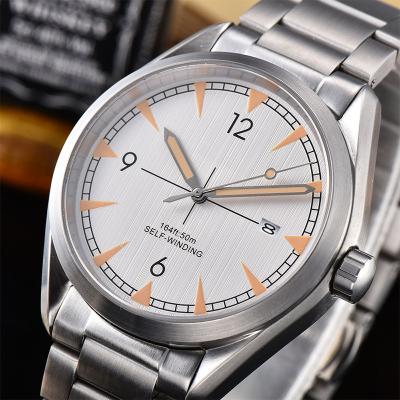 China Top Brand Luxury Mechanical Watch Men's Automatic Watch 5ATM Custom Logo Water Resistant Mechanical Watch for sale