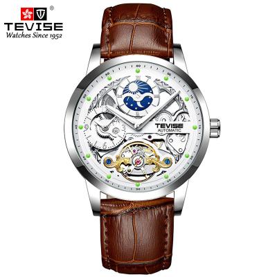 China High Quality Automatic Mechanical Mens Watches Tourbillon Watch Water Resistant RTS Moon Phase Mechanical Calendar Luxury for sale