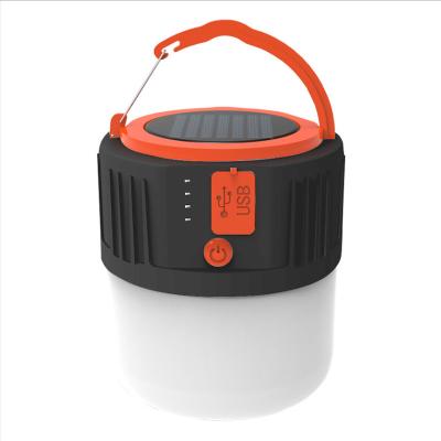 China Camping / Hiking Powerful Small Energy Saving Camping Solar Lantern Tent Charging Lamp for sale