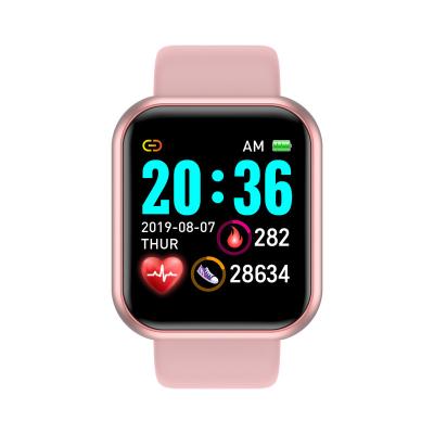 China Big Screen HD Touch Screen Step Counting Exercise Reminder Cheap Smart Watch New Arrivals 2021 for sale