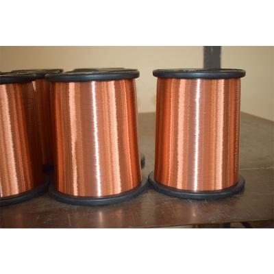 China High Frequency Signal Winding Factory Supply CCA Wire o.12mm Copper Clad Aluminum Bench 130 155 Enameled Wire Ccaw for sale