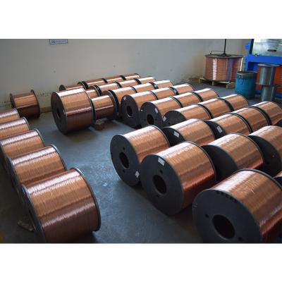 China High Frequency Signal Transmission Winding Wholesale Price Copper Clad Aluminum Wire Winding Wire For Electric Motor BENCH 130 155 Enameled Copper Clad Aluminum Wire for sale