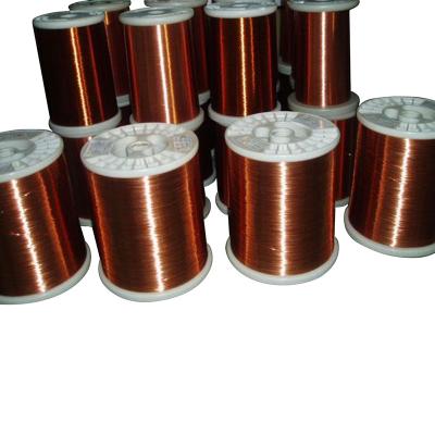 China Used in windings of Chinese electronics manufacturers etc. enameled copper wire 0.05mm enameled copper wire polyamide imide polyester enameled wire for sale