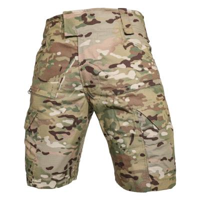 China SPARK Waterproof TAC Outdoor Hiking Camouflage Multi Pockets OEM Logo Casual Cargo Shorts Customized Military Water Proof Cotton Men's Shorts for sale