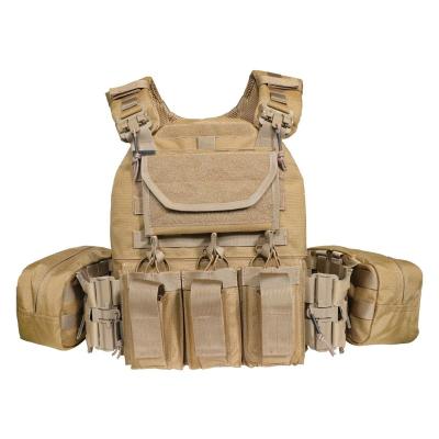 China Molle Nylon Webbing Plate Carrier Camouflage Military Training Tactical Plate Quick Release Vest Outdoor Airsoft Hunting Armor for sale