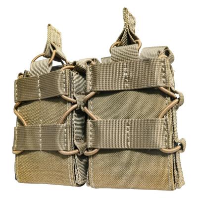 China DRAGON Airsoft Tactical Vest Rifle MODULAR 556 762 Magazine Double Pouch OEM Customized Camouflage Paintbball Hunting Bags Military Taco for sale