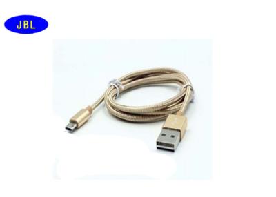 중국 은하 S6 S5를 위한 주문 표준 다채로운 안팎이 없는 옷 USB 케이블 5 Pin 라이트급 선수 판매용