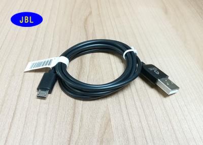 China Black Android Smartphone Usb Cable , 1 Meter Usb Extension Cable Cell Phone Cords for sale