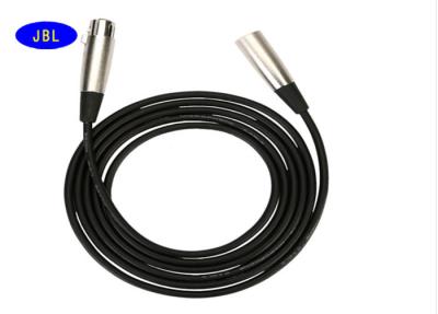 China Custom 10FT 3 Pin Shielded Microphone Cable Extension Portable Eco Friendly for sale