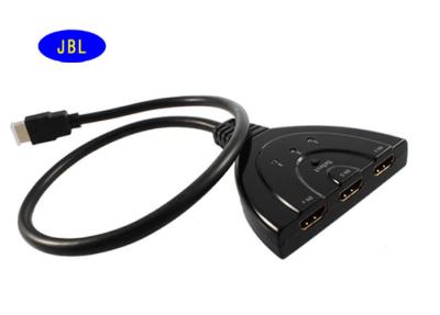 China Varón multi del cable de la velocidad HDMI del divisor auto del interruptor a la hembra 60 longitudes del cm en venta