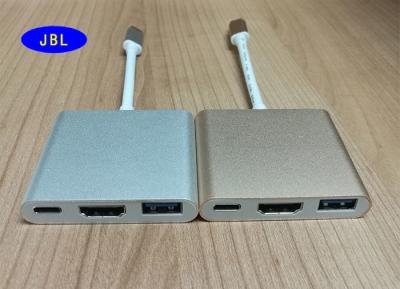 China Round Macbook USB 3.1 Type C Cable , Super Speed USB Cable 15cm Length for sale