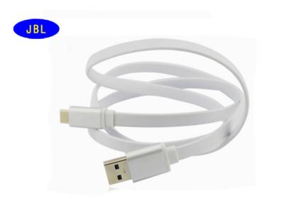 China Flat 	3.0 USB Cable , White Usb 3.0 Cable Length 1 Meter With USB 3.1 Type C Male for sale