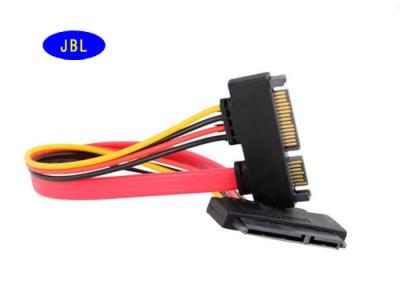 China PC / Camera Colored SATA Extension Cable Male To Female PVC Insulation OEM for sale