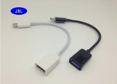 China White / Black USB 3.1 Type C Cable Male To Female Portable PVC Jacket for sale