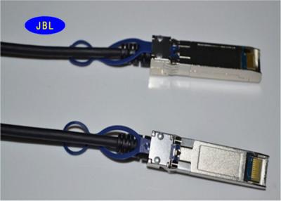 China Silver Connector Round Passive Copper Cable For Network Attached Storage for sale