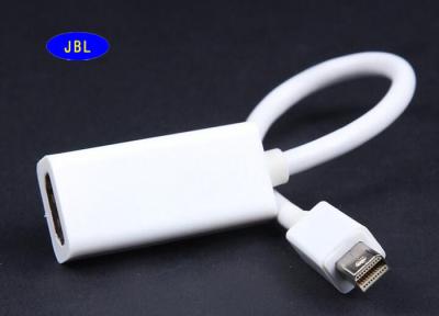 China 19 Pin Male - Female Mini Display To HDMI Cable Coaxial Type For Macbook for sale