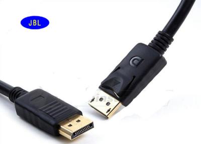 China 3M 5M DP To Mini DP Cable / DisplayPort To Displayport Cable ABS Shell Connector Material for sale