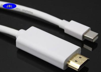 China Chapeamento de ouro profissional HDMI ao cabo do raio, mini cabo de Displayport HDMI à venda