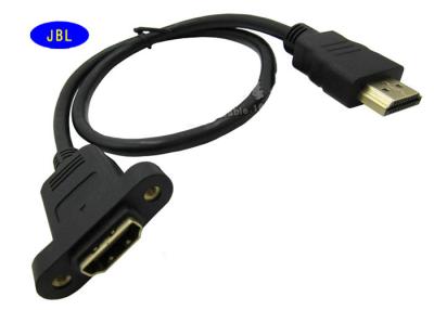 China Cable de alta definición de alta velocidad de la versión 1,4 3D HDMI del cable de extensión de HDMI con el oído en venta