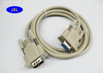 China Wijfje aan de Mannelijke Verifone-van de Kleurenob 9 van Kabel60℃ 50P pvc Beige Kabels van de de Speldmonitor Te koop